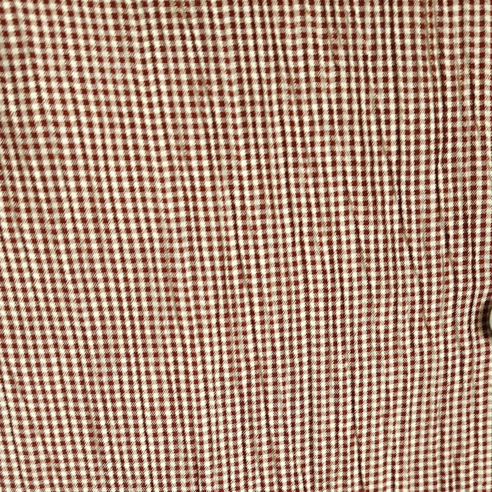 Talbots Tan and White Checkered Midi Dress - Picture 2 of 6